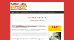 Desktop Screenshot of goldenskeys.com